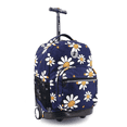 thumbnail image 1 of J World Boys and Girls Sunrise 18" Rolling Backpack for School and Travel, Joy Daisy, 1 of 7