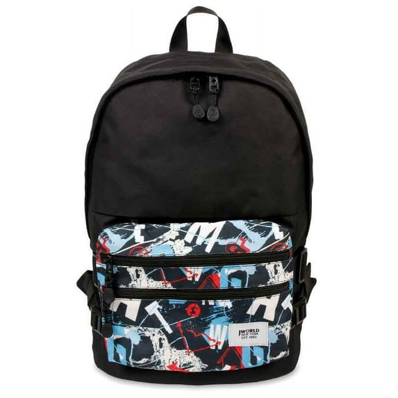J World Deuce Detachable Waist Bag & Backpack Set, Graffiti