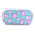 thumbnail image 1 of J World Doodle Pencil Case with Organizational Pockets and Handle Strap, Puffy Flower, 1 of 7