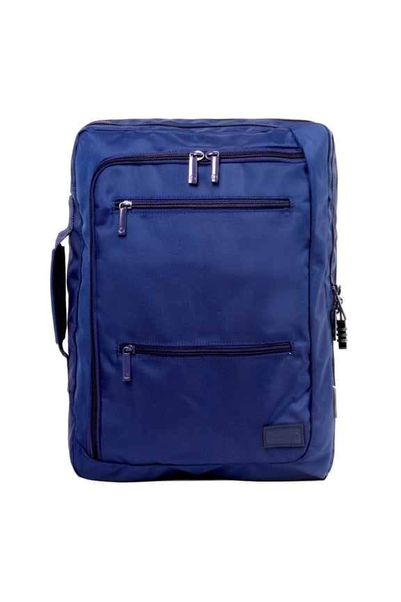 J World Unisex Essential 16" Slim Laptop Backpack For School And Work, Navy