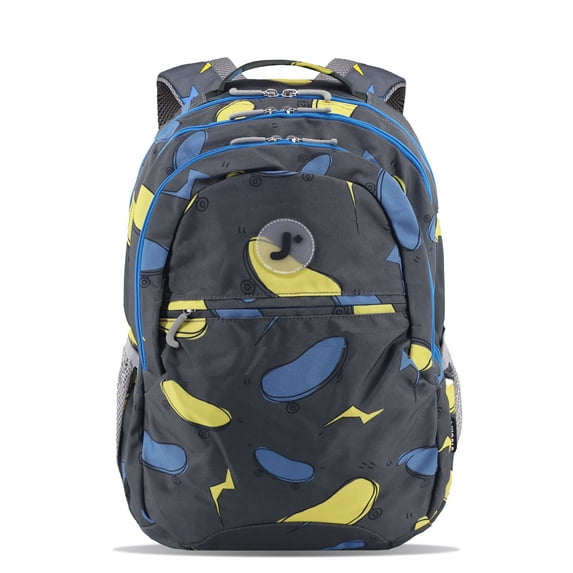 J World Boys and Girls Cornelia 18" Multi Compartment Laptop Backpack for School and Travel, Liteboard