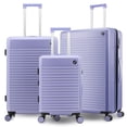 thumbnail image 1 of J World North 3PC Set Luggage, Misty Purple, 1 of 9