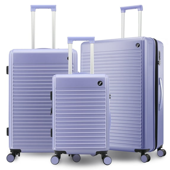 J World North 3PC Set Luggage, Misty Purple