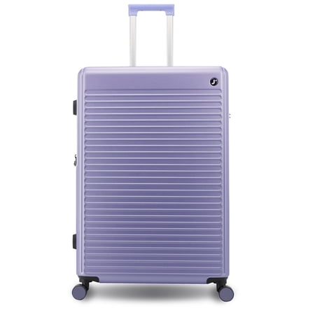 J World North Hardside Checked Luggage 30'' - Misty Purple