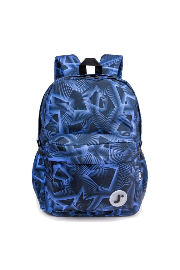J World Oz 17" Day Backpack for School and Travel, Disco