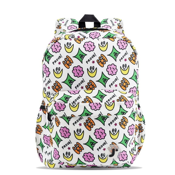 J World Unisex Oz 17" Daily Backpack For School And Travel, Proud