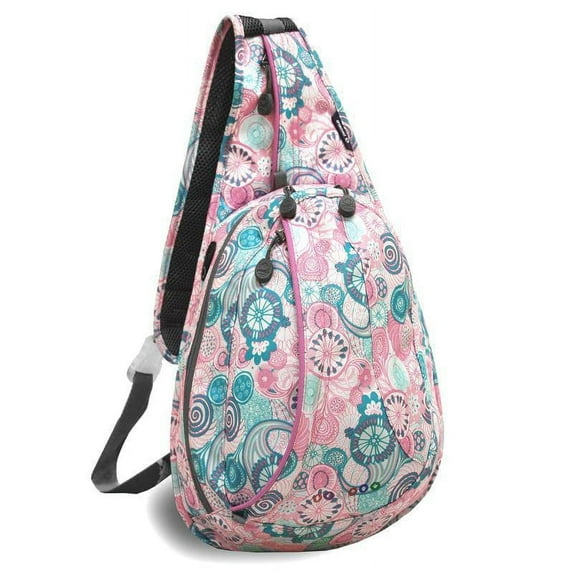 J World Unisex Stacy Sling Bag Crossbody Single Shoulder Bag, Blue Raspberry