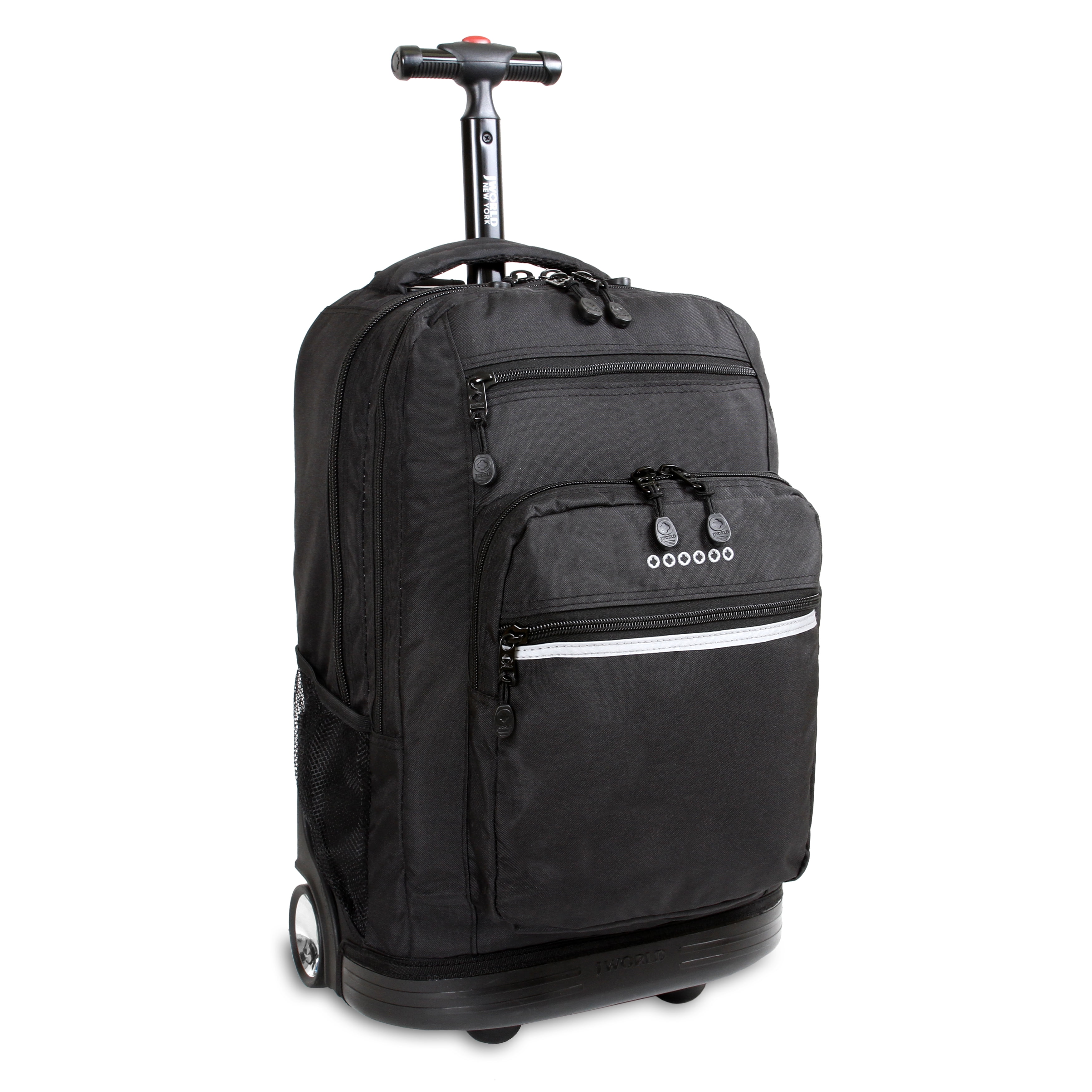 J World Unisex Sundance 20" Rolling Backpack With Laptop Sleeve For