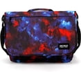 thumbnail image 1 of J World Unisex Thomas 16" Messenger Bag With Laptop Sleeve For School And Travel, Galaxy, 1 of 9