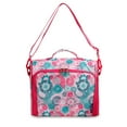 thumbnail image 1 of J World Womens Casey Lunch Bag with Shoulder Strap, Blue Raspberry, 1 of 8
