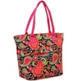 thumbnail image 1 of J World Womens Lola Insulated Lunch Tote Bag for School and Work, Classic Paisley, 1 of 7