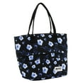 thumbnail image 1 of J World Womens Lola Insulated Lunch Tote Bag for School and Work, Night Bloom, 1 of 8