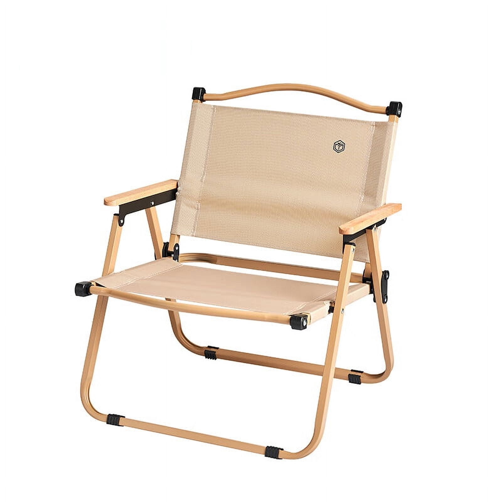 MOUNTREX Folding Camping Chair (up To 120 Kg) - Folding Chair With Adjustable Arms - Fishing Chair - Beach Chair - Foldable Compact Lightweight Camping Chair With Cup Holder - View #5