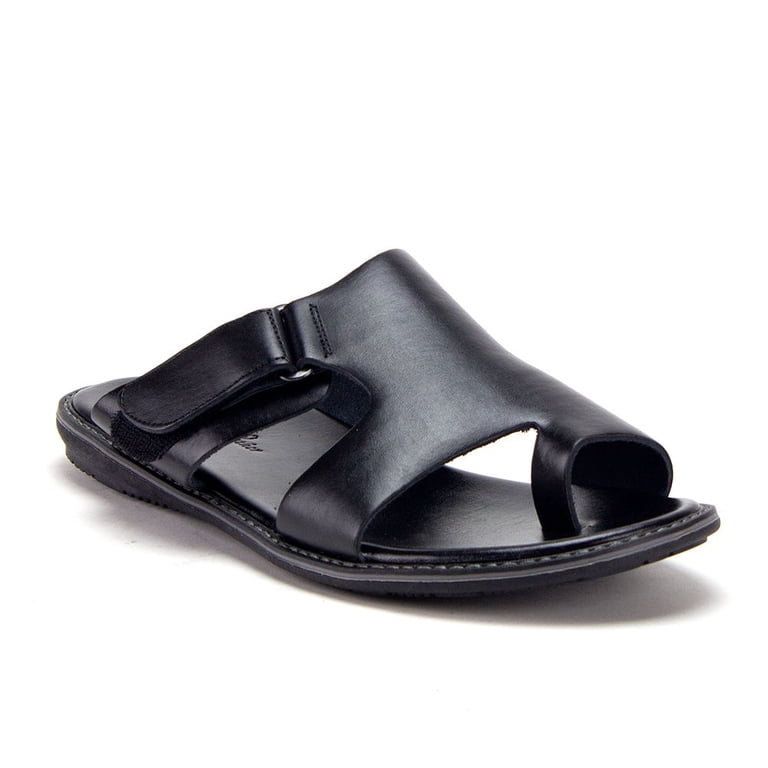 Aldo Men\'s Black Leather Sandals Amazon.com | Aldo Men main image 3