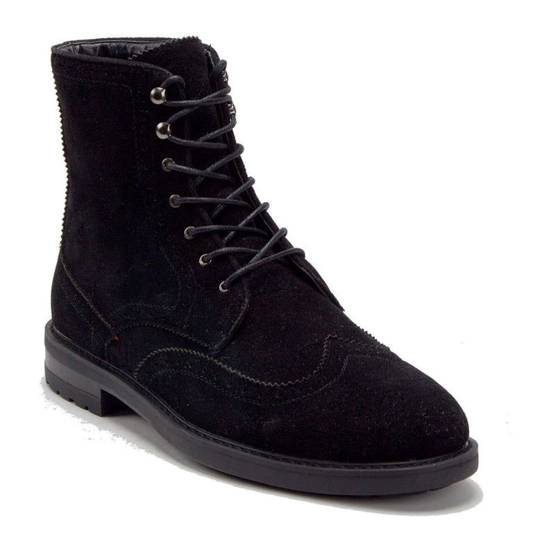 Aldo Black Suede Lace-Up Men\'s Boots Ferro Aldo Men main image 4
