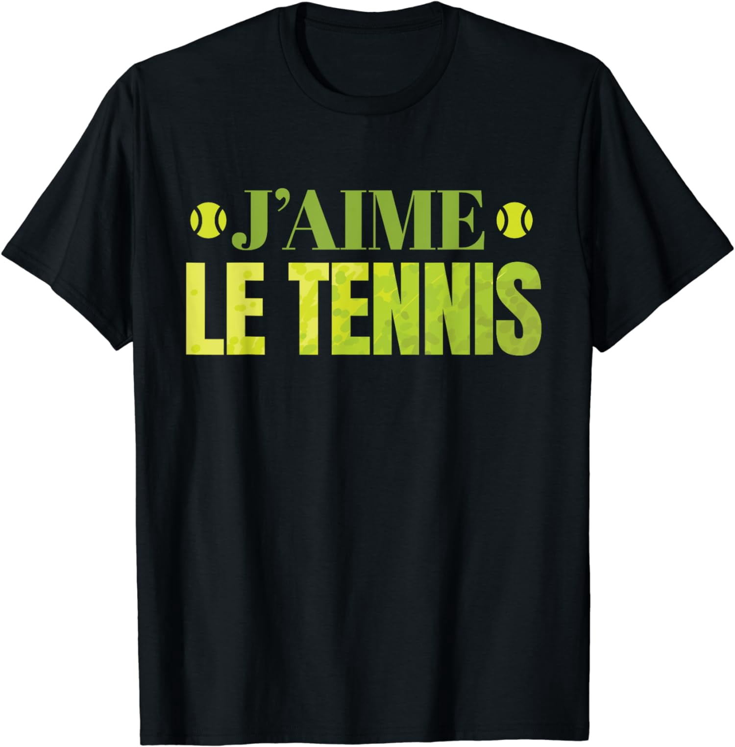 J'aime Le Tennis I Love Tennis TShirt