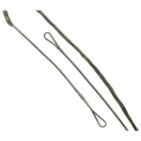 J and D Custom Strings 78851 37.5 in. Control Cable, Black