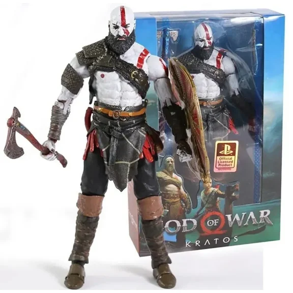 J and G God of War 2018 Kratos 7 in Plastic Action Figures