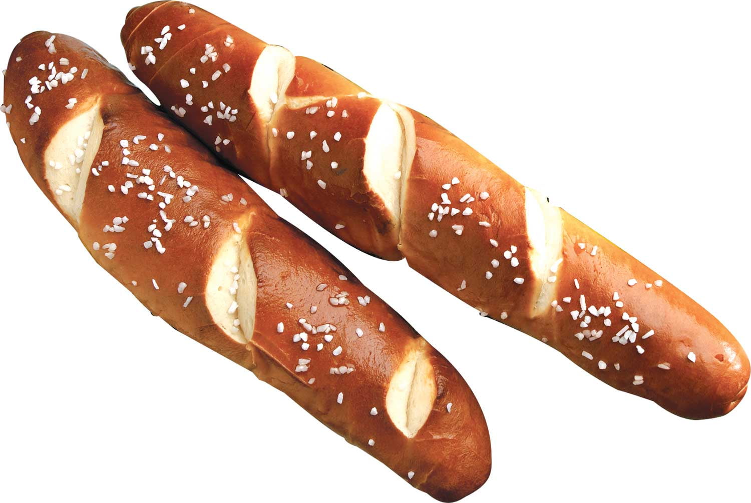 J and J Snack Special Print Bavarian Pretzel Stick, 2.4 Ounce 72 per case.