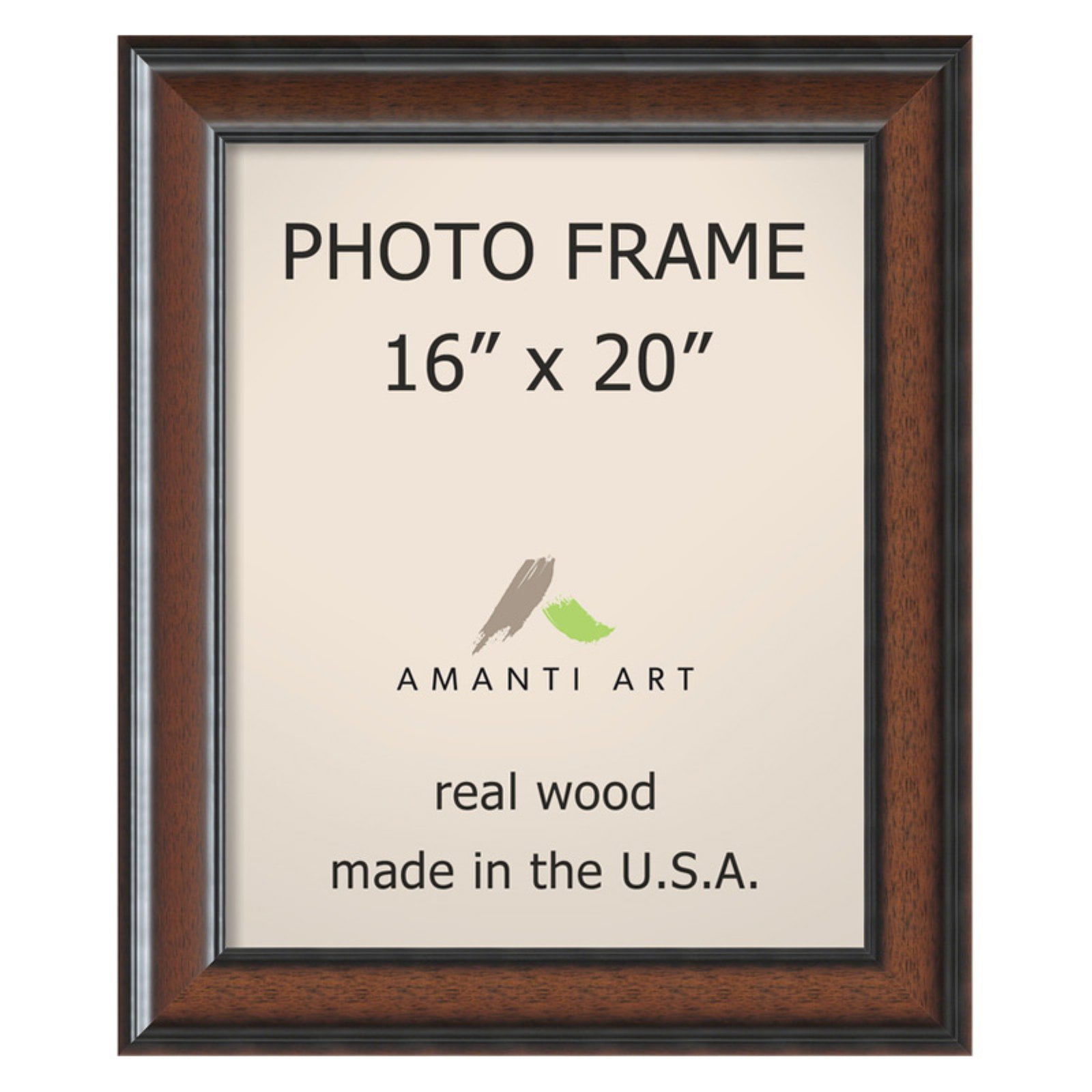 Cyprus Walnut Wood Classic Wall Picture Frame
