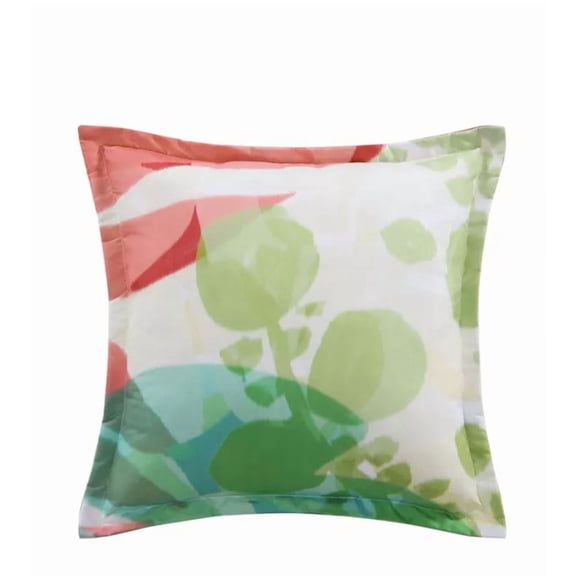 J by J Queen Bold Tiki Decorative Pillow Fuchsia 18x18in