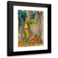 thumbnail image 1 of Ján Novák 11x14 Black Modern Framed Museum Art Print Titled - Fight, 1 of 5