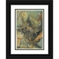 thumbnail image 1 of Ján Novák 18x24 Black Ornate Framed Double Matted Museum Art Print Titled: Story for a Full-Page Illustration for a Fairytale (1940-1944), 1 of 5
