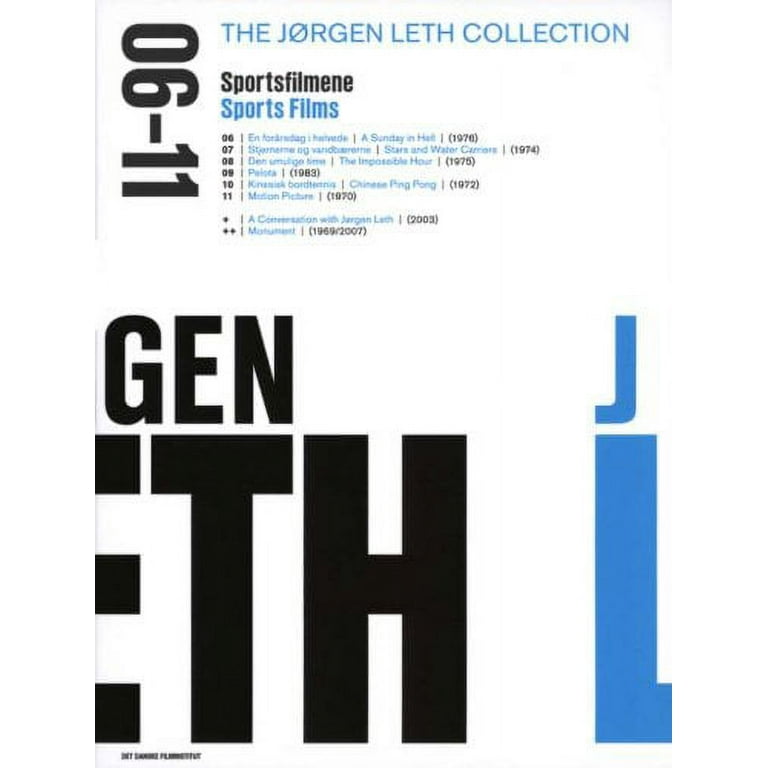 Jørgen Leth Collection 06-11 - 3-DVD Box Set ( En forårsdag i