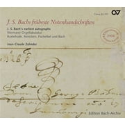 Jean-claude Zehnder - J.S. Bach s Earliest Autographs [CD]