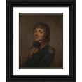 thumbnail image 1 of Józef Kosiński 12x14 Black Ornate Wood Framed Double Matted Museum Art Print Titled: Portrait of Tadeusz Kościuszko (1790), 1 of 5
