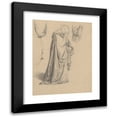 thumbnail image 1 of Józef Simmler 12x14 Black Modern Framed Museum Art Print Titled - Study of the Figure of Mary Magdalene to the Painting ‘Three Marys’ (1865), 1 of 1