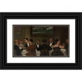 thumbnail image 1 of Józef Wincenty Kruszewski 24x15 Black Ornate Framed Double Matted Museum Art Print Titled: Dinner Party at a Wealthy Jewish House in Krakow (C. 1880), 1 of 5