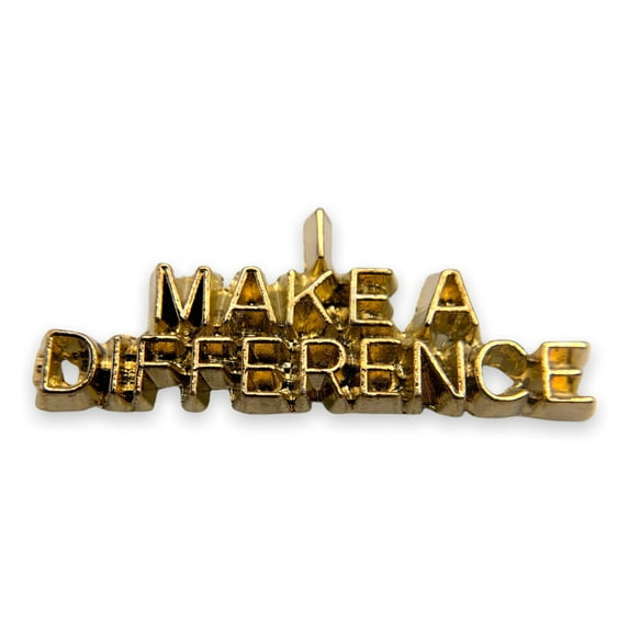J07 - I Make a Difference Lapel Pin
