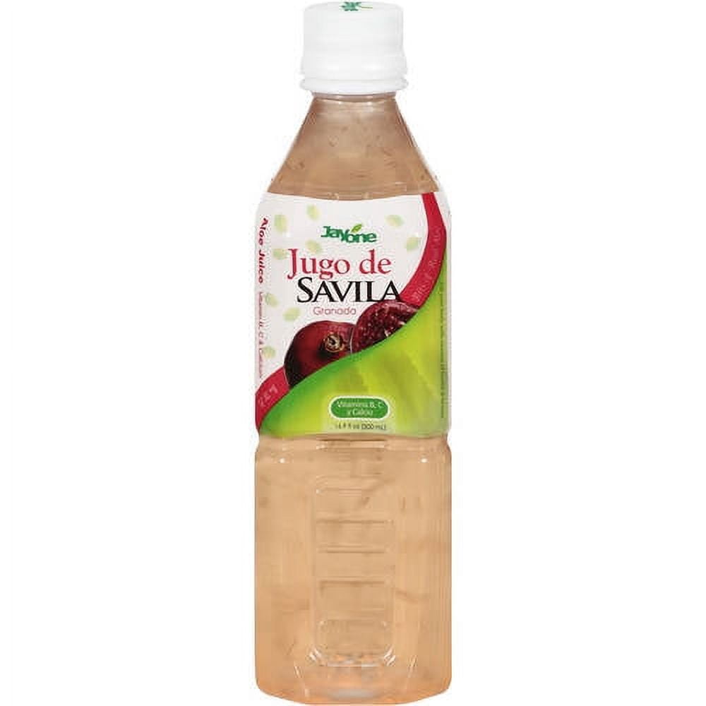 J1 Pomegranate Aloe Juice, 16.9 oz