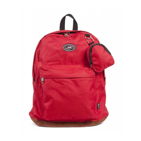 J10 Red Backpack w/ Pocket Bag