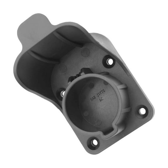 J1772 EV Charger Holder - Wall-Mount Bracket, Sturdy , Space-Saving - Secure Charging Cable Storage, Garage/Wall, US Standard