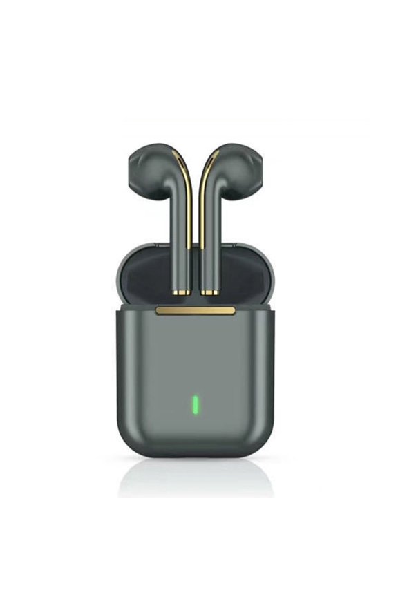 J18 Bluetooth 5.0 TWS Wireless Binaural Bluetooth Earphone with Charging Box, J18 (Green), J18 (Rose Gold), J18 (White), J18 (Black)
