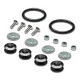 thumbnail image 1 of J2 Engineering Aluminum Front/Rear Trunk Bumper Quick Release Fastener Hatch Kit (Black), 1 of 1