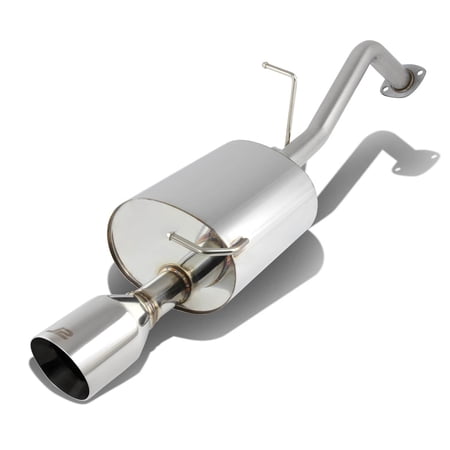 J2 Engineering J2-CBE-OS-039 J2 Engineering J2CBEOS039 4" Rolled Tip Catback Exhaust System for 10-15 Prius 11 12 13 14