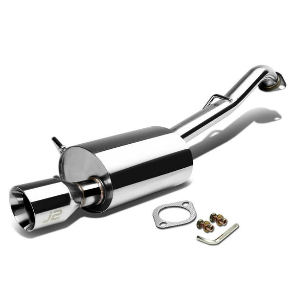 J2 Engineering J2-CBE-OS-057 J2 Engineering For 2014 to 2016 Corolla E170 3" Muffler Tip Exhaust Axle Back / Catback System 15