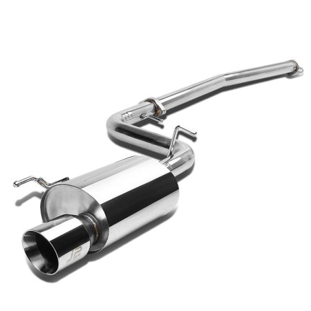 J2 Engineering For 12-17 Toyota Camry 2.5L Performance Catback Exhaust System w/4" Rolled Slant Muffler Tip
