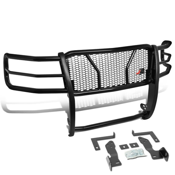 J2 Engineering J2-GG-005 J2 Engineering for 2011 to 2014 Chevy Silverado 2500HD 3500HD Front Bumper Grille Protector Honeycomb Mesh Brush Guard 12 13