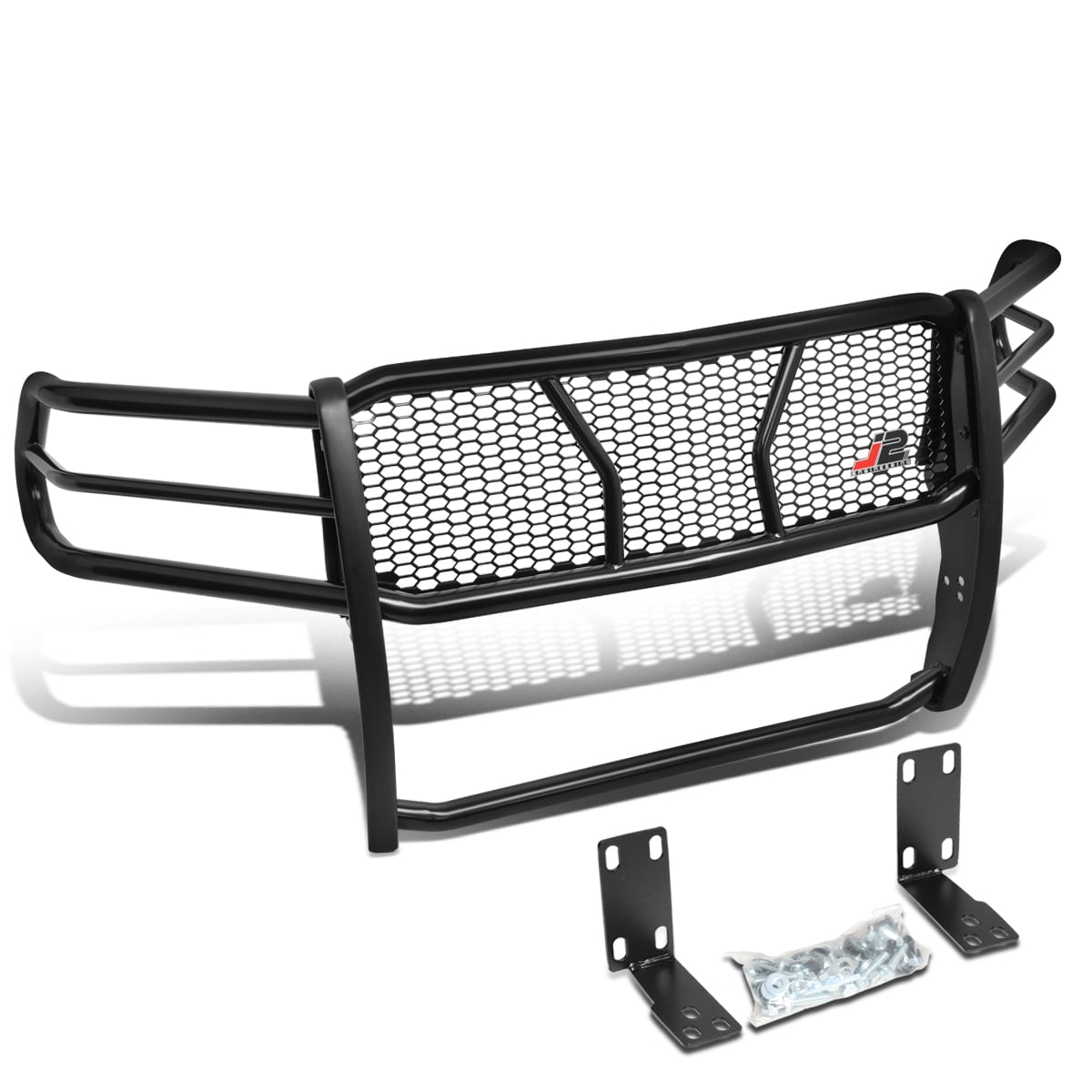 Front Bumper Brush Guard Grille Protector For 2010-2018 Dodge Ram 2500/3500 - Black Powder Coat