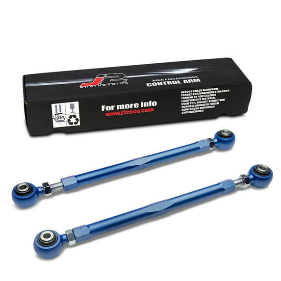 J2 Engineering J2-LCA-019-BL J2 Engineering J2-LCA-019 Traction Support Tie Bar Suspension for 89-94 240SX S13 S14/300ZX (Blue) 90 91 92 93