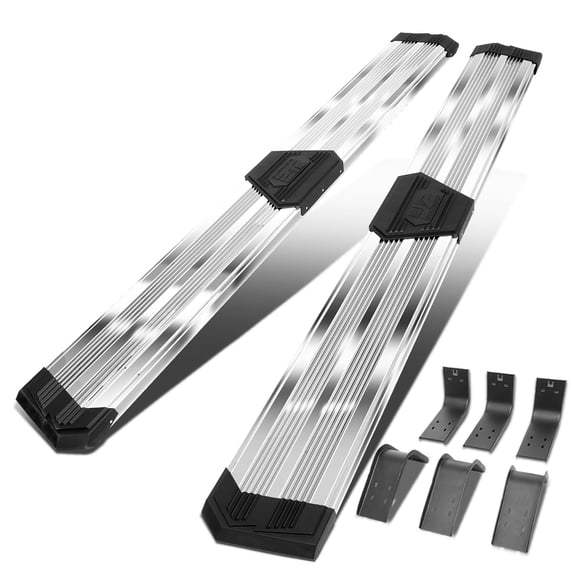 J2 Engineering J2-STEPB-ZTL-8264-SS J2 Engineering for 2009 to 2020 Dodge Ram 1500 2500 3500 Crew Cab 10" Polished Side Step Bar Running Boards 10 11 12 13 14 15 16 17 18 19
