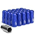 thumbnail image 1 of J2 Engineering LN-T7-007-125-BL J2 Engineering 7075 -T6 Forged Aluminum M12 x 1.25 20Pcs 50mm Close -End Lug Nut w/ Socket Adapter Key ( Blue ), 1 of 6