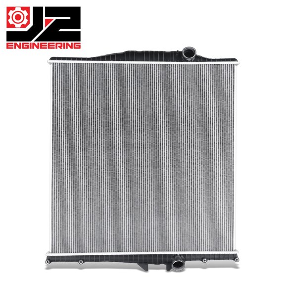 J2 Engineering for 00-09 Volvo VT VNM VNL VN VHD Mack CXN Aluminum Core 2-Row Cooling Radiator