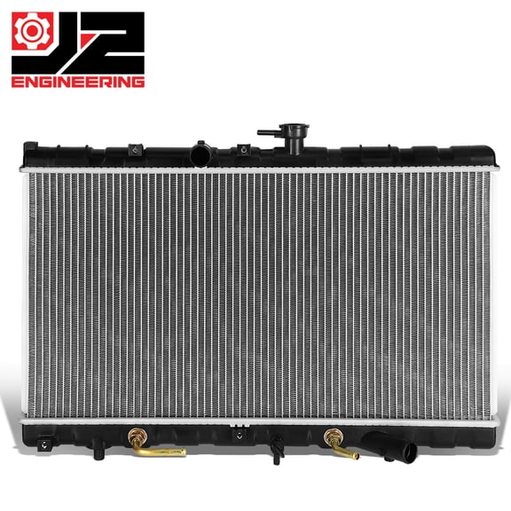 J2 Engineering for 01-02 Kia Rio 1.5L Automatic AT OE Style Aluminum Cooling Radiator DPI 2392