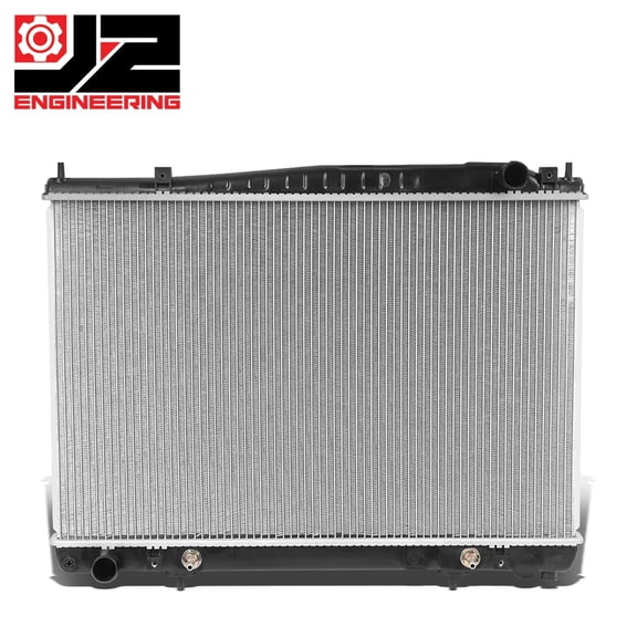 J2 Engineering for 02-06 Infiniti Q45 M45 AT OE Style Aluminum Replacement Radiator DPI 2426