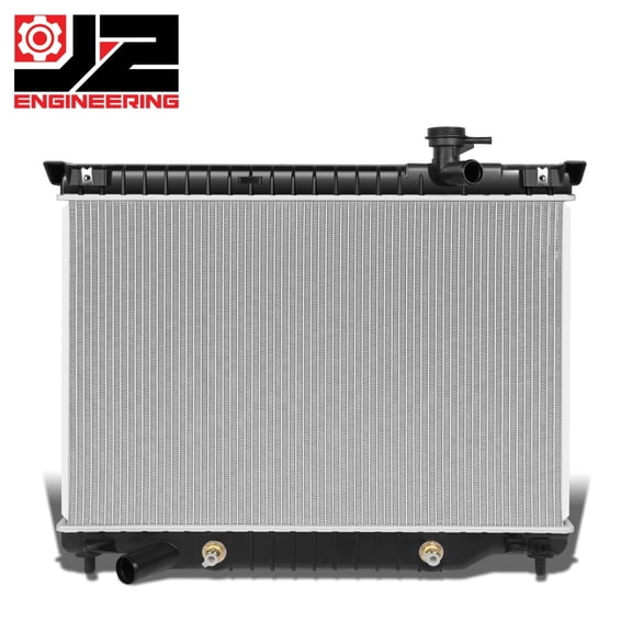 J2 Engineering for 02-09 GMC Envoy XL XUV/Chevy Trailblazer 4.2 Aluminum Core Radiator DPI-2458
